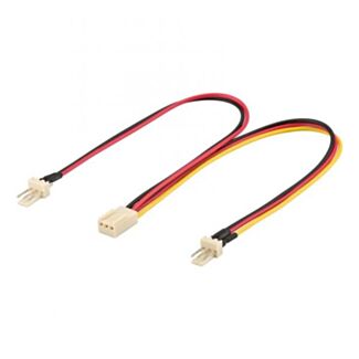 Link E10065 cable indoor splitter power 3 pin female - 2x3 pin male cm 22
