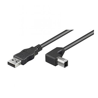 Link E10295 USB cable 2.0 connector - B 90° 2 m