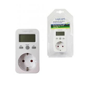 Link E20066 outlet Schuko 16A with meter of costs energy