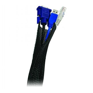 Link E20114 jacket cable reel closure hook-and-loop diameter 32 mm 1.80 m black