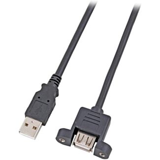 Link K5291SW18 USB cable connector male/ female panel 1.8 m
