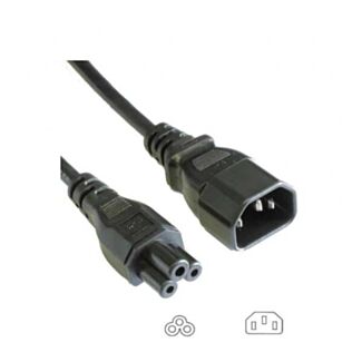 Link LK10038 cavo alimentazione connettori c14 maschio c5 femmina 1,80 m