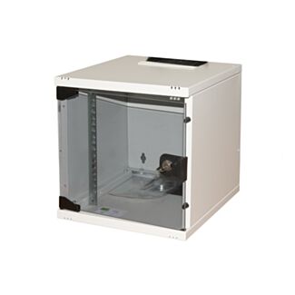 Link LK106UL armadio 6U 10" mm 300mx300 porta vetro colore grigio
