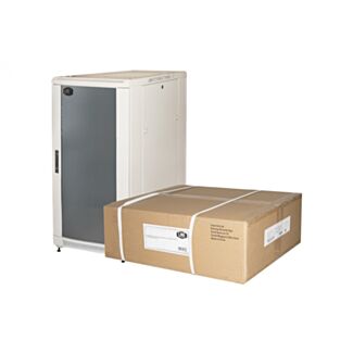 Link LK1922U68GFP armadio rack per reti 19" 22U (A)1166, (L)600, (P)800 colore grigio porta vetro disassemblato