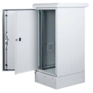 Link LK1924UIP65 armadio rack 19" 24U protezione IP65 misure lx600 ax1434 px650 con base 200 mm