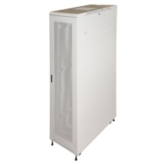Link LK1942U610GR rack cabinet 19" 42U (H)2055, (W)600, (D)1000 perforated door, grey