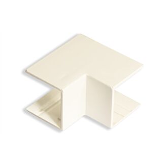 Link LK25501 angle indoor 90° for duct 25 mm. for LK25616, LK25625