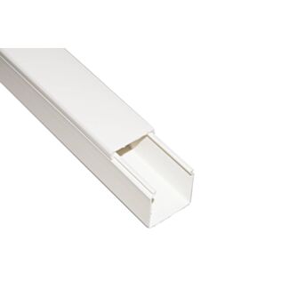 Link LK40640 cable duct adhesive in PVC mm 40x40 2 m with cover sliding white