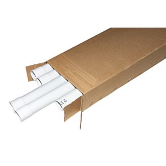 Link LK8043210 pack of 10 tubes duct cables diameter external 32 mm PVC rigid 1 m (10 m in total)