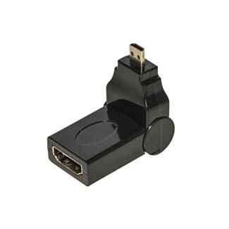 Link LKADAT105 adattatore micro HDMI maschio - HDMI femmina con connettore inclinabile