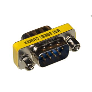 Link LKADAT123 mini adapter 9 pin male/male gender changer