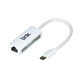 Link LKADAT82 USB-C adapter male - RJ45 connector female for networks gigabit 10/100/1000