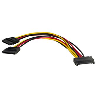 Link LKADAT83 cable splitter SATA indoor 1 male - 2 x female cm 20