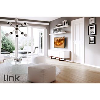Link LKBR46 staffa a muro a 2 snodi per monitor 14-27", VESA 100x100