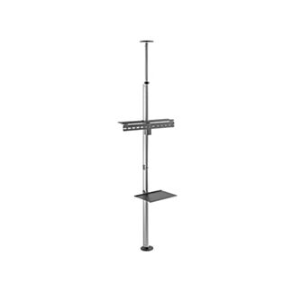 Link LKBR61 asta pavimento-soffitto con ripiano per schermi 37-70"