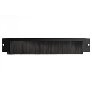 Link LKBRUSHN spazzola entrata cavi armadi rack da pavimento Link 22U-47U nero