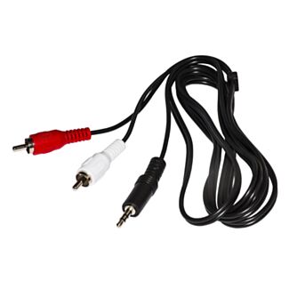 Link LKC3518 stereo cable with 1 connector 3.5 mm. - 2 connectors cinch (RCA) male 1.80 m