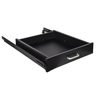 Link LKCAS1UN cassetto estraibile per armadi rack 19" nero profondita' 650 mm