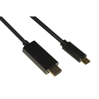 Link LKCCHD18 USB-C cable male - HDMI male with HDCP 2.2 4k60 Hz 1.80 m