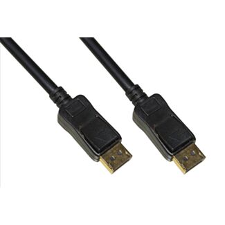 Link LKCDP1430LS DisplayPort cable 1.4 ultra HD 8kx4k60 Hz 32.4 Gbps male/male 3 m copper TPE halogen free gold-plated contacts