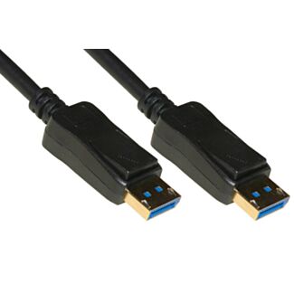 Link LKCDP2010 DisplayPort cable 2.0 8K 30 Hz 4:4:4 gold-plated contacts male/male uhbr10 10G 1 m