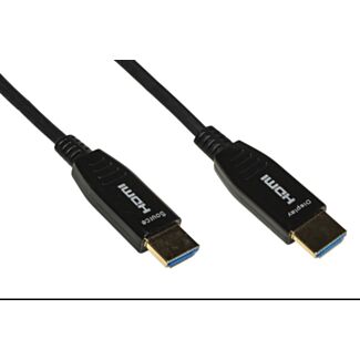Link LKCHD100F HDMI cable AOC fibre optic hybrid, HDCP, ARC, EDID 4K 60 Hz 4:4:4 100 m