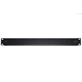 Link LKCOP1UNS pannello cieco 1 unità per armadi rack 19" colore nero chiusura a scatto