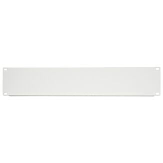 Link LKCOP2U pannello cieco 2 unità per armadi rack 19" grigio viti incluse