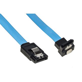 Link LKCSATA50L cable indoor SATA III cm 50 connector 90° with clips locking metal