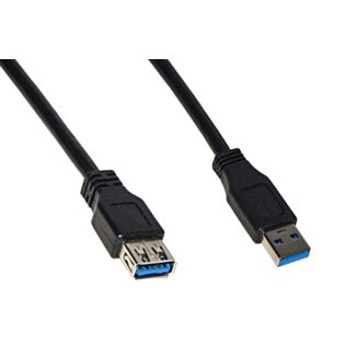 Link LKCU3018 extension cable USB 3.0 connectors male/female in copper 1.8 m