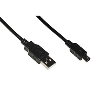 Link LKCUSBM1 USB cable 2.0 mini B 5 pin for charging or transmission data in copper 1 m