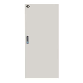 Link LKDOOR27UE solid metal door with lock for cabinet Link 27U 600 mm grey