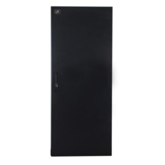 Link LKDOOR27UEN solid metal door with lock for cabinet Link 27U 600 mm black