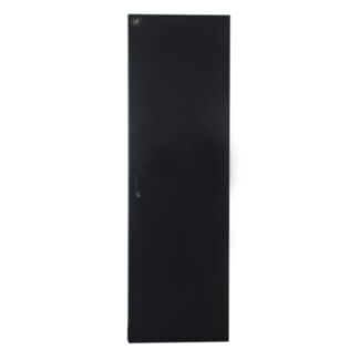 Link LKDOOR32DN door metal solid black for cabinets Link 32U width 600 mm with lock