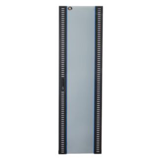 Link LKDOOR42AN glass door of security black for cabinets Link 42U width 600 mm with lock