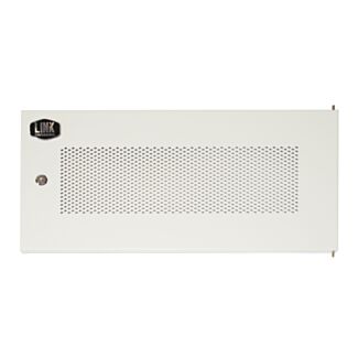 Link LKDOOR6UF porta metallo traforata con serratura per armadio Link 6U LK1906UGF grigio