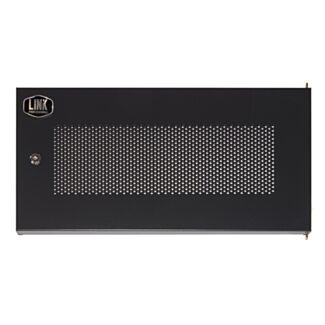 Link LKDOOR6UFN porta metallo traforata con serratura per armadio Link 6U LK1906UNF nera