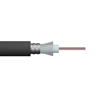 Link LKFIB8OM4OA fibre optic cable 8 fibres armoured indoor/outdoor rodent-proof OM4 ( per metre )
