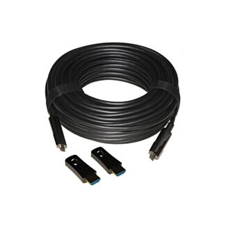 Link LKHD15FM HDMI cable AOC fibre optic 15 m with connectors removable