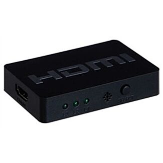 Link LKHDS3 mini switch HDMI 4kx2k 30 Hz with 3 ports with remote control