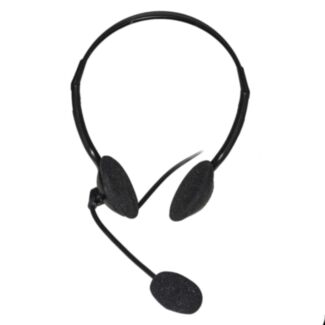 Link LKHS01 headset with microphone swivel, connector USB and control volume