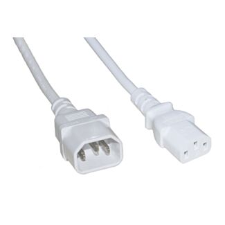 Link LKIEC18B power cable extension male/female 1.8 m white
