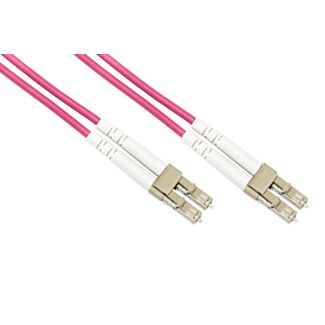 Link LKLCLC4520 fibre optic patch cable LC-LC, multimode, duplex, OM4, 50/125, 20 m