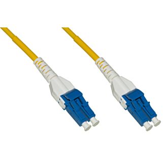 Link LKLCLC902U fibre optic patch cable LC-LC, single-mode, duplex, 9/125, uniboot, 2 m