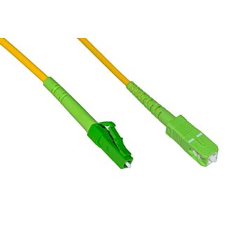 Link LKLCSCAPCS5 fibre optic patch cable LC/APC-SC/APC, single-mode, simplex, 5 m