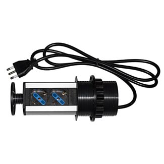 Link LKMPT01 power strip desk pop-up with 2 outlets 16A female ITA/Schuko