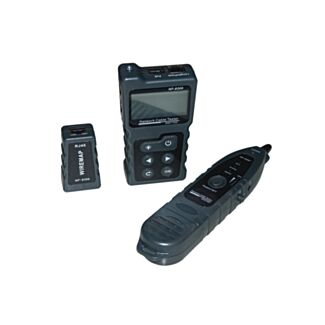 Link LKMS15 tester with display digital for cables of network and POE with fish tape cables in-wall