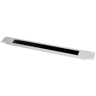Link LKORG1UB pannello di protezione colore grigio 1U con spazzola per armadi rack 19"