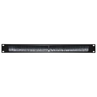 Link LKORG1UBN pannello di protezione colore nero 1U con spazzola per armadi rack 19"