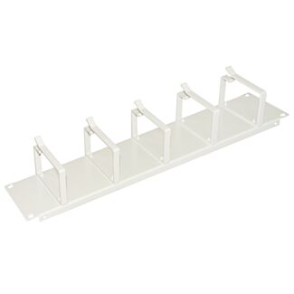 Link LKORG2U listello guidacavi per armadi 19" 2 unità 5 anelli colore grigio in metallo